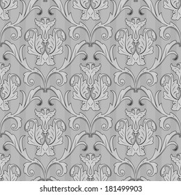 seamless black white wallpaper pattern
