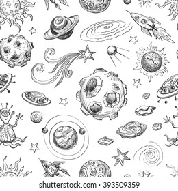 Outer Space Sketch High Res Stock Images Shutterstock