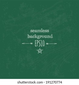 Seamless blackboard background. Vector illustration. Can be used for web page background, surface textures. 