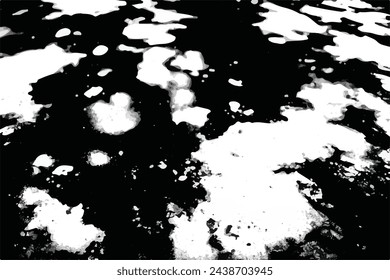 seamless black-white grunge background. Old grunge background black and white vector. The texture of the ink spots. Black and white Grunge texture. Grunge Background.