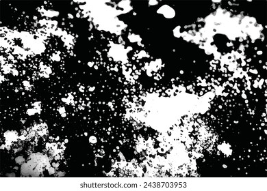 seamless black-white grunge background. Old grunge background black and white vector. The texture of the ink spots. Black and white Grunge texture. Grunge Background.