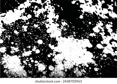 seamless black-white grunge background. Old grunge background black and white vector. The texture of the ink spots. Black and white Grunge texture. Grunge Background.