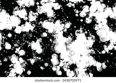 seamless black-white grunge background. Old grunge background black and white vector. The texture of the ink spots. Black and white Grunge texture. Grunge Background.