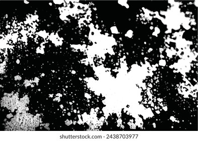 seamless black-white grunge background. Old grunge background black and white vector. The texture of the ink spots. Black and white Grunge texture. Grunge Background.