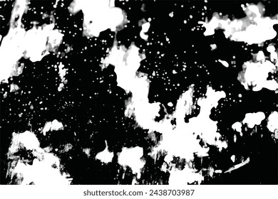 seamless black-white grunge background. Old grunge background black and white vector. The texture of the ink spots. Black and white Grunge texture. Grunge Background.