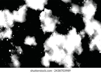 seamless black-white grunge background. Old grunge background black and white vector. The texture of the ink spots. Black and white Grunge texture. Grunge Background.