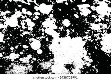 seamless black-white grunge background. Old grunge background black and white vector. The texture of the ink spots. Black and white Grunge texture. Grunge Background.