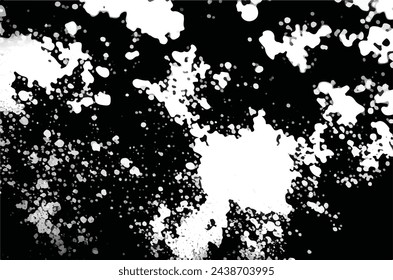 seamless black-white grunge background. Old grunge background black and white vector. The texture of the ink spots. Black and white Grunge texture. Grunge Background.