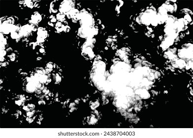 seamless black-white grunge background. Old grunge background black and white vector. The texture of the ink spots. Black and white Grunge texture. Grunge Background.