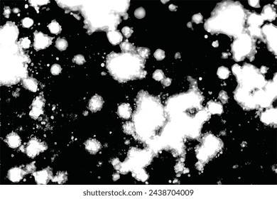 seamless black-white grunge background. Old grunge background black and white vector. The texture of the ink spots. Black and white Grunge texture. Grunge Background.