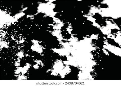 seamless black-white grunge background. Old grunge background black and white vector. The texture of the ink spots. Black and white Grunge texture. Grunge Background.