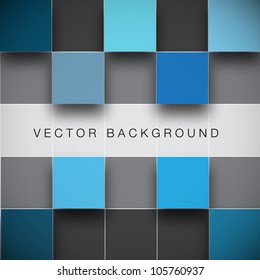 Seamless Blocks Structure Vector Background