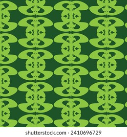 Seamless Bloom Harmony: Geometric Floral Pattern Design
