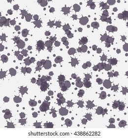 Seamless blot color pattern. Vector illustration