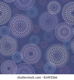 seamless blue abstract decorative background