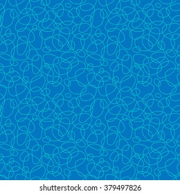 Seamless blue abstract pattern
