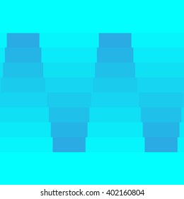 Seamless blue abstract rectangles pattern