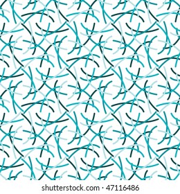 Seamless blue abstract swirl pattern