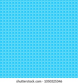 Seamless blue checkered pattern. Modern design background for kids. Vector illustration.