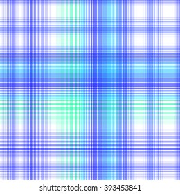 Seamless blue checkered pattern. Vector illustration for your design.