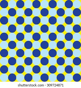 Seamless blue circle pattern.background