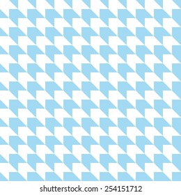 Seamless Blue Diagonal Op Art Arrow Pattern Vector