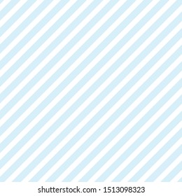 Seamless blue diagonal striped background, pastel pale colors, design for fabric, textile, fashion, wedding design, pillow case, gift wrapping paper, web.