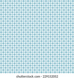 Seamless blue dot pattern.
