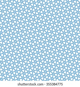 seamless blue flowers texture, abstract pattern, vector art illustration