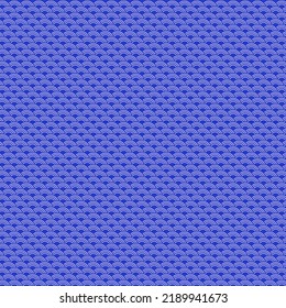 Seamless Blue Japanese Wave Pattern Background