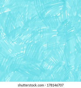 Seamless Blue Marker Texture. Vector Illustration