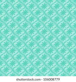 Seamless blue ornamental pattern