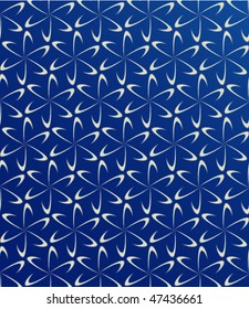 Seamless blue pattern