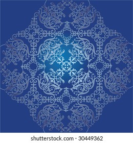 Seamless  blue pattern. FIND MORE pattern in my portfolio