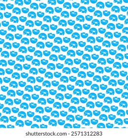 Seamless blue pattern perfect for websites, apps, posters, banners, invitations, greeting cards, and product packaging. It showcases a versatile, elegant design suitable for multiple uses with consist