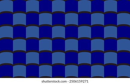 seamless blue pattern with waves, seamless pattern with blue waves on white background, as repeat pattern row horizonal strip, replete image illustration, right and left design for fabric printing