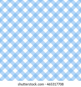 Seamless Blue Picnic Tablecloth Background 