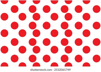 Seamless blue polka dot background pattern