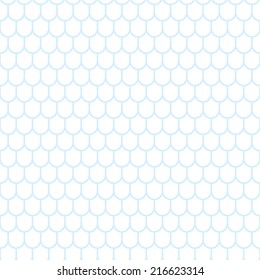 Seamless blue scale pattern vector