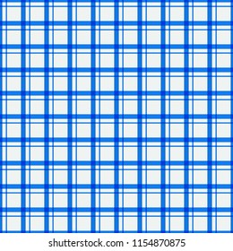 seamless blue tartan pattern