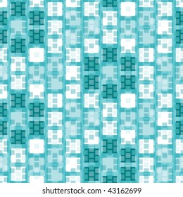 Seamless blue tile pattern