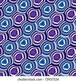 Seamless blue tile wallpaper. Also suitable as material pattern