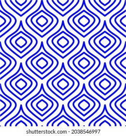 seamless blue water drop pattern