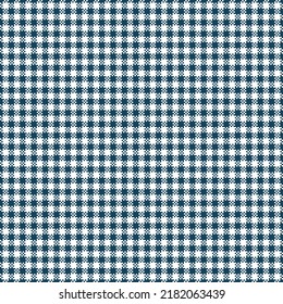 
Seamless blue and white pin check pattern. Vector textile background. Fabric texture print for clothing, tablecloths, napkin, bedding, wrapping paper, scrapbooking, wallpapers, decor, greeting card 