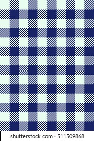 Seamless Blue and White Textile pattern