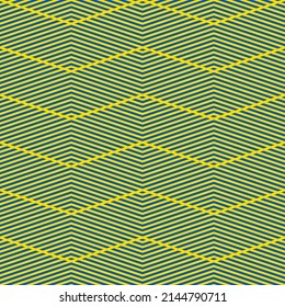 Seamless blue yellow geometric vector pattern.