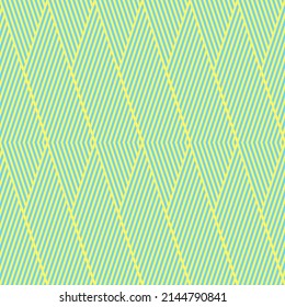 Seamless blue yellow geometric vector pattern.