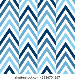 seamless blue zig zag pattern texture wallpaper vector.