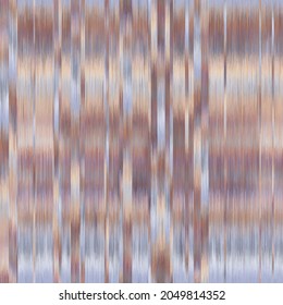 Nahtlose unscharfe ombre Fuzzy Techno glitch Fehlermuster für Oberflächendesign und Druck. Vektorgrafik von Textilien. mehrfarbige, unscharfe Boho-Streifen. Psychedelische ethnische grafische Motive schauen.