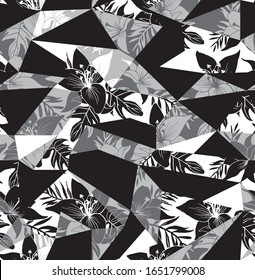 Seamless board shorts surf pattern in vector
